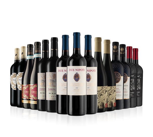 90+ Point Italian Reds + Tuscan Trio