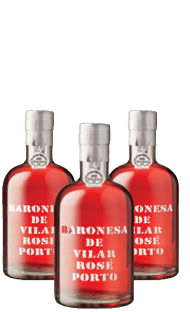 Baronesa de Vilar Rosé Port – 3 btls