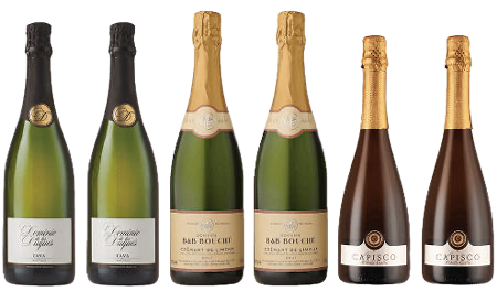 Festive European Sparkling Six