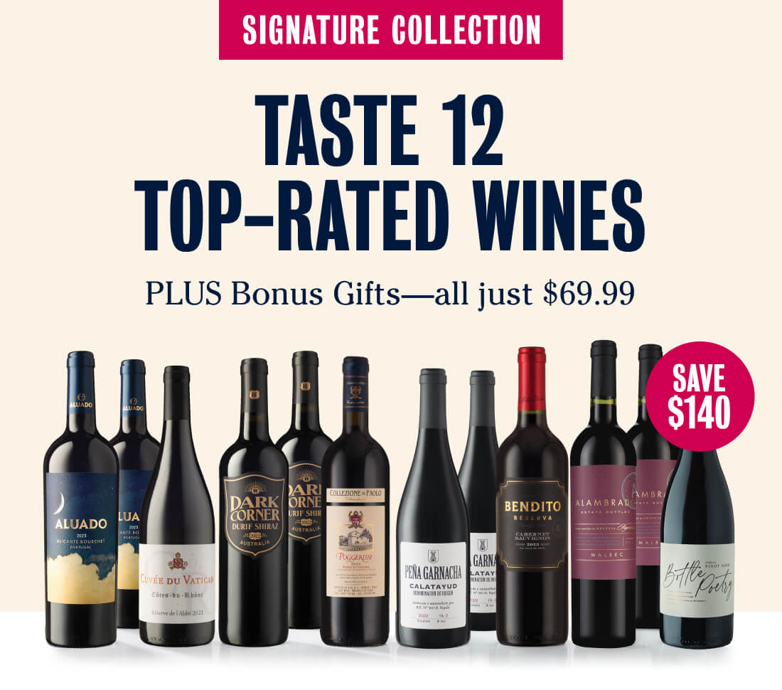 taste 12 top-rated wines